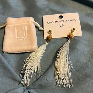 Uncommon James earrings - never worn - NWT